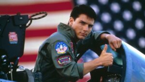 On the set of Top Gun