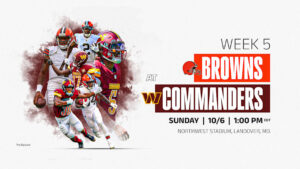 NFL Week 5: Browns vs Commanders