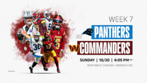 Panthers at Commanders