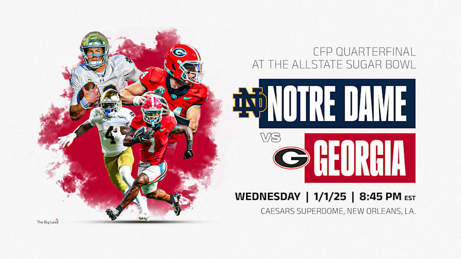 Watch Notre Dame vs Georgia CFP Sugar Bowl: live stream, TV channel