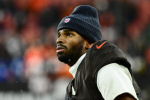 Cleveland Browns quarterback Shedeur Sanders