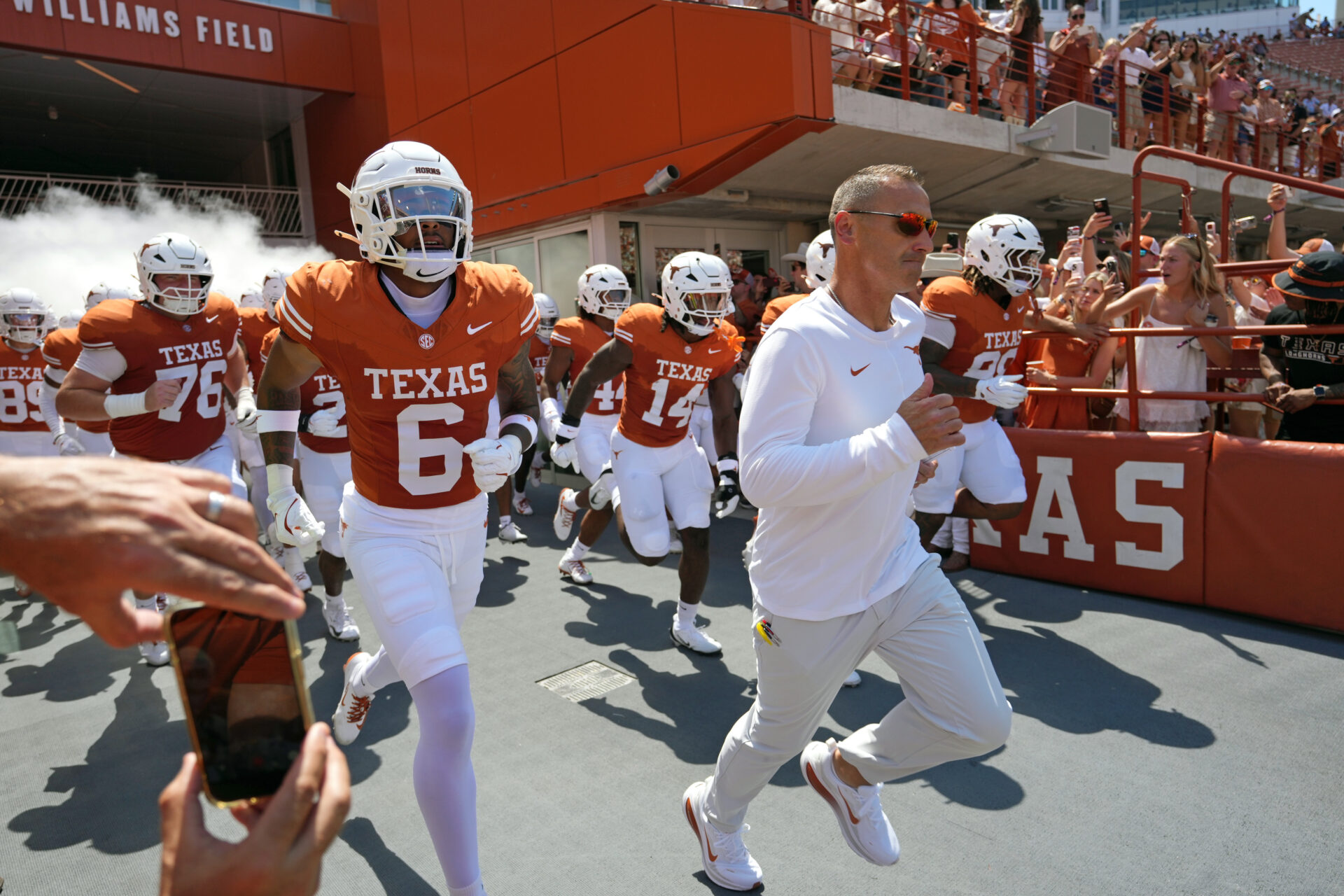 2026 college football TV schedule, Week 2 AP Top 25 games