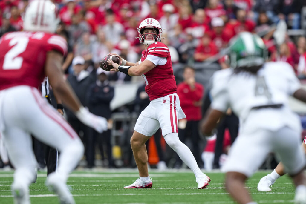 NCAA Football: Eastern Michigan at Wisconsin