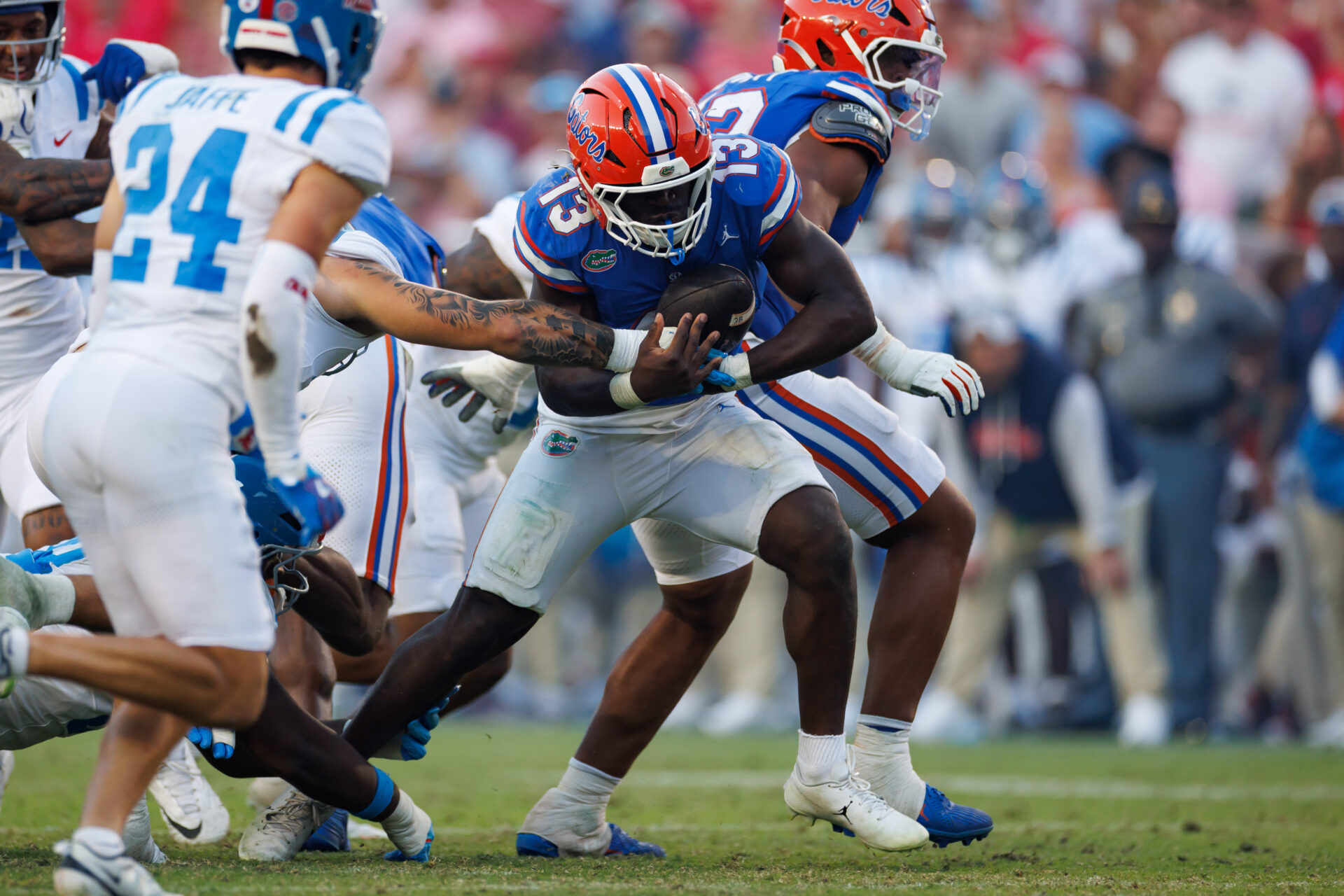 NCAA Football: Mississippi at Florida