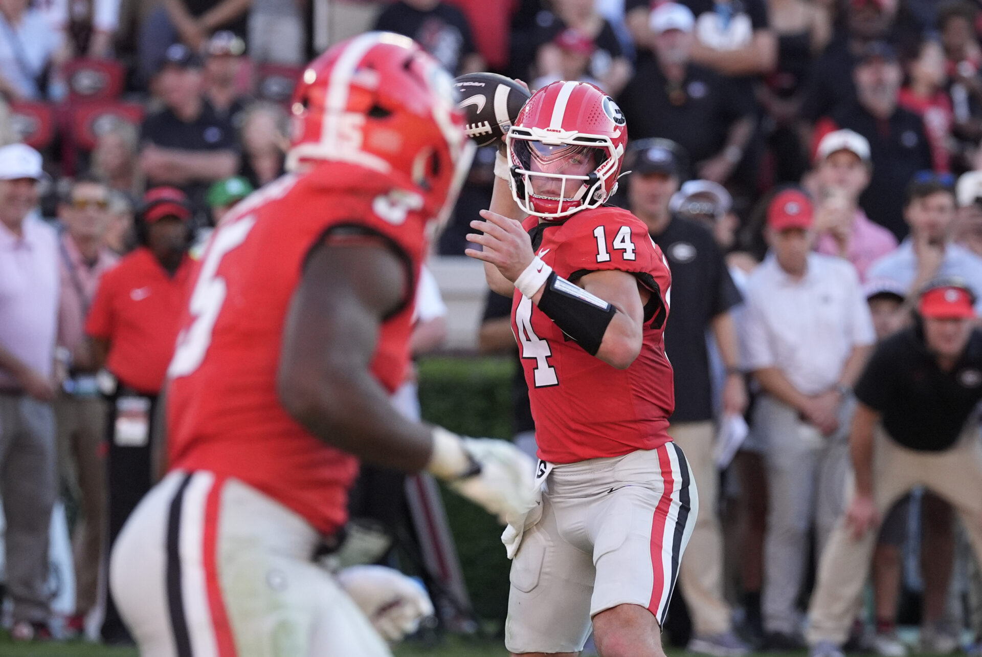 NCAA Football: Oklahoma at Georgia