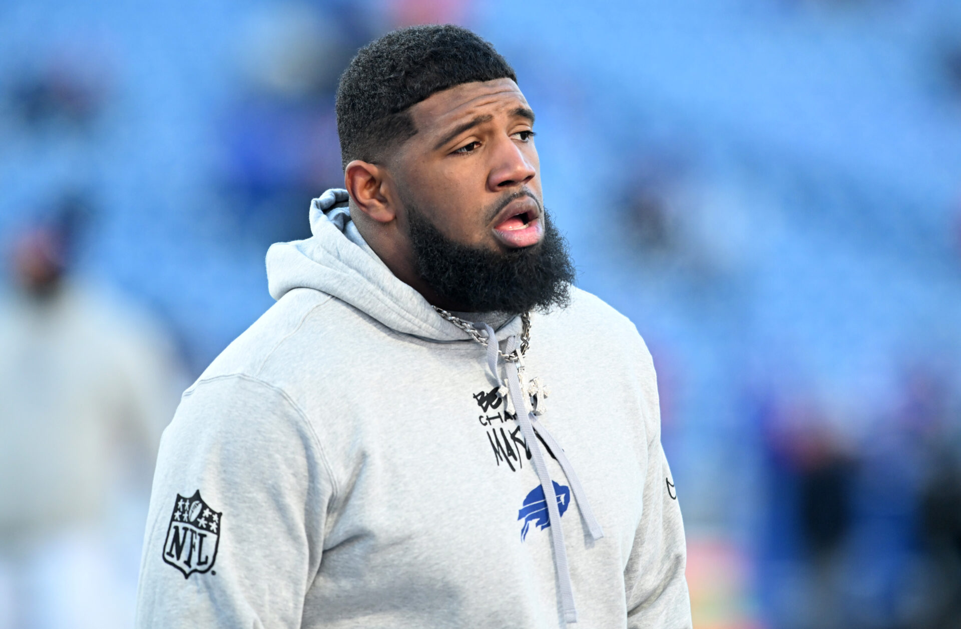 Bills defense faces a test as Ed Oliver is out with a hip injury vs Lions.
