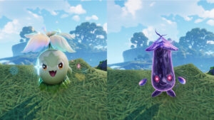 A Sparkling Aniimo (Left) and an Umbral Aniimo (Right)