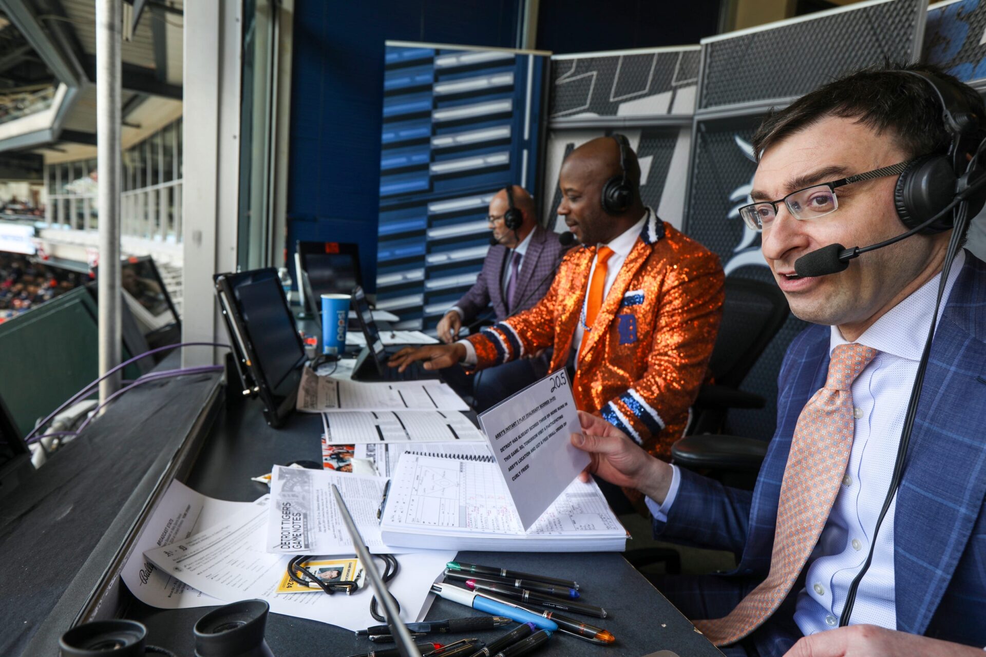 Craig Monroe returns as the the Detroit Tiger’s club lead TV analyst alongside newly hired play-by-play man Jason Benetti, who