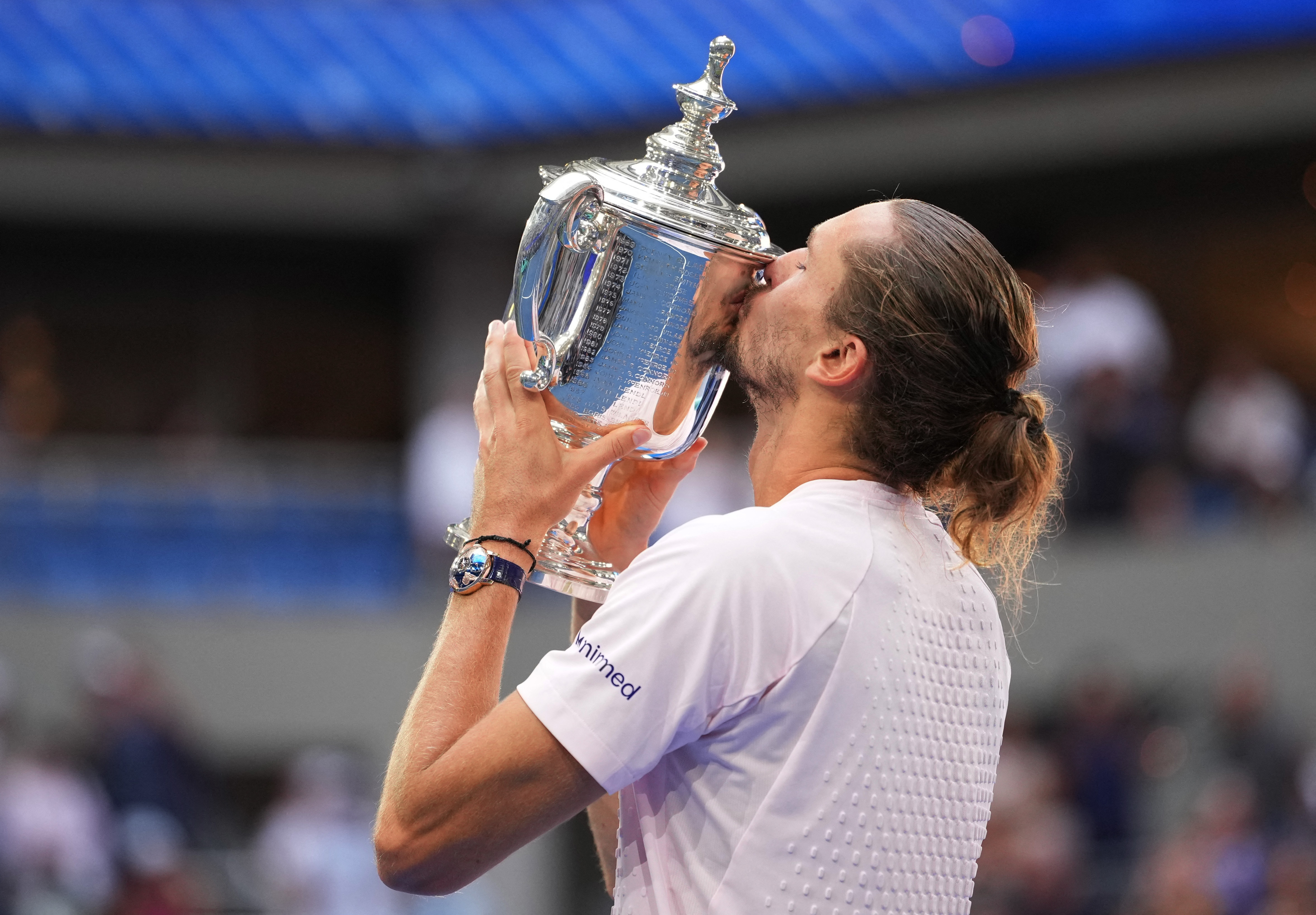 Alexander Zverev had delayed reaction to winning the US Open