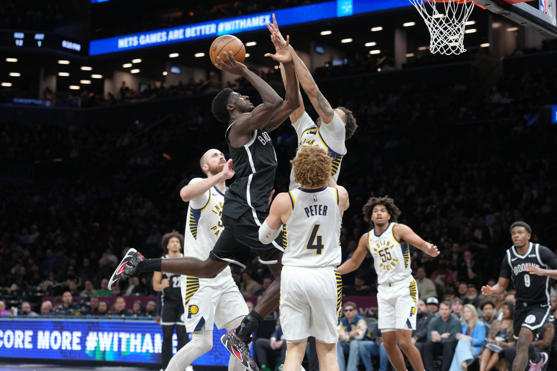 NBA: Indiana Pacers at Brooklyn Nets