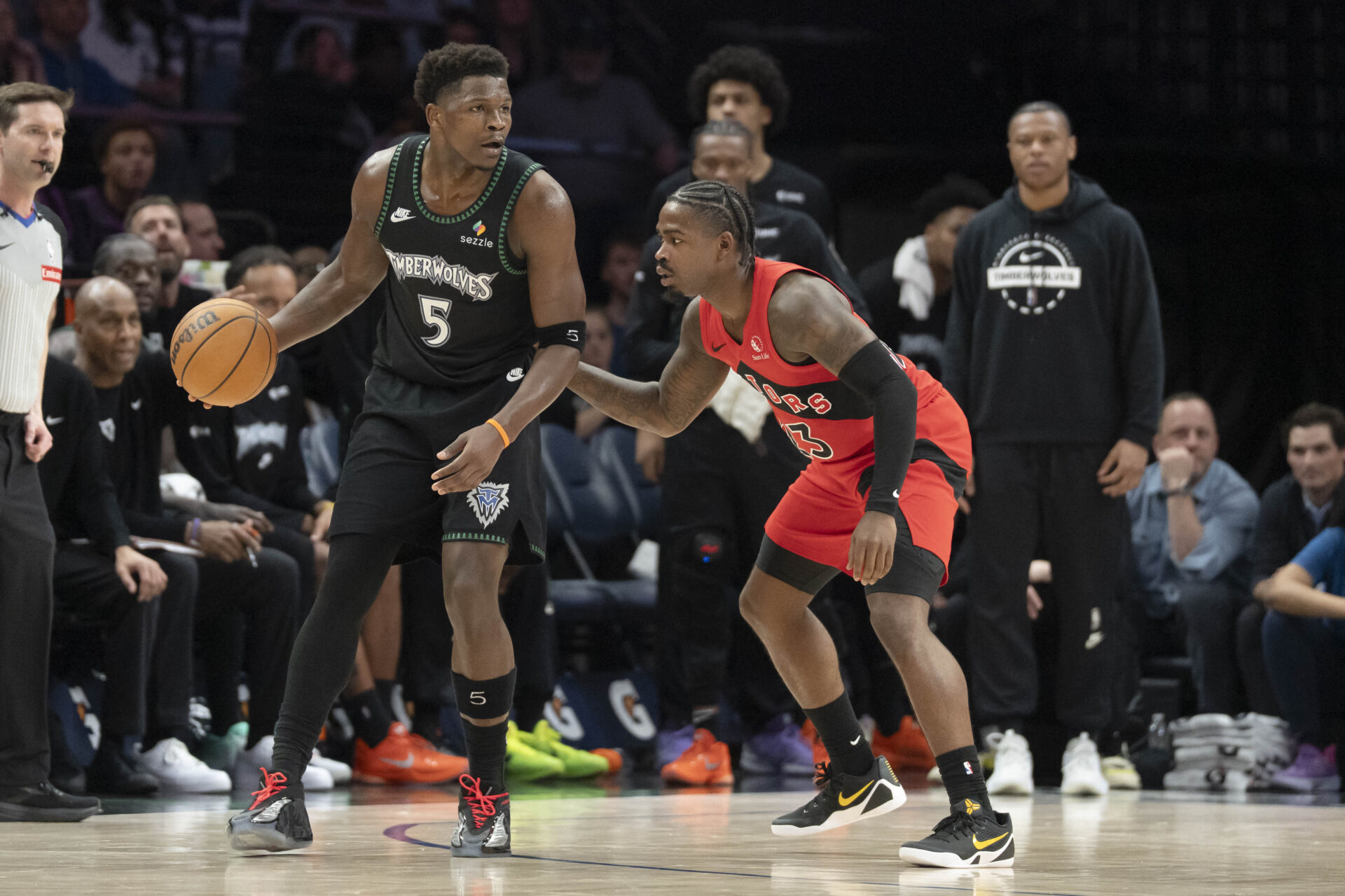 NBA: Toronto Raptors at Minnesota Timberwolves
