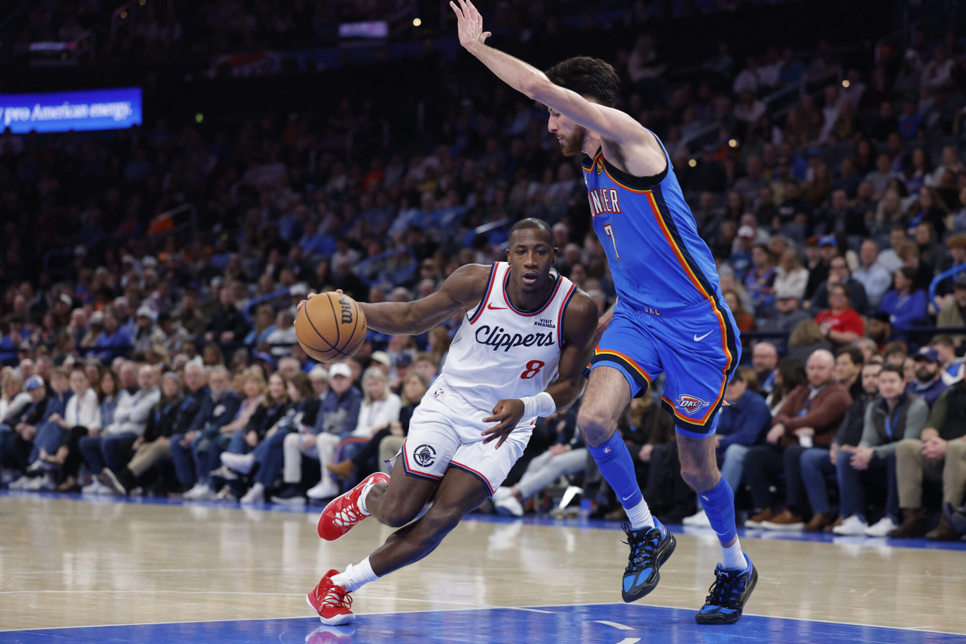 NBA: Los Angeles Clippers at Oklahoma City Thunder