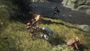 Fighting goblins in Dragon's Dogma 2