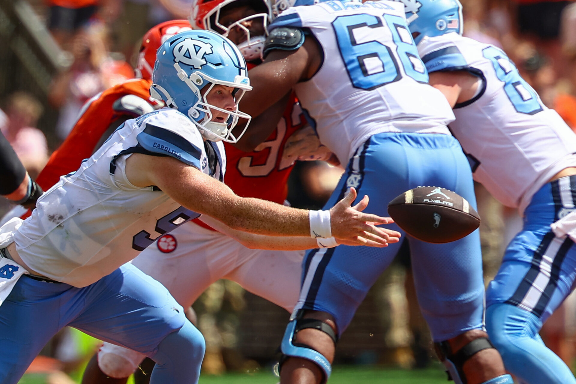 NCAA Football: North Carolina at Clemson