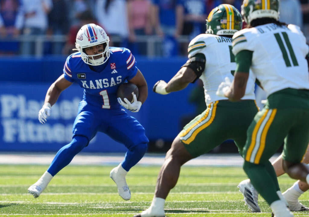 NCAA Football: Baylor at Kansas